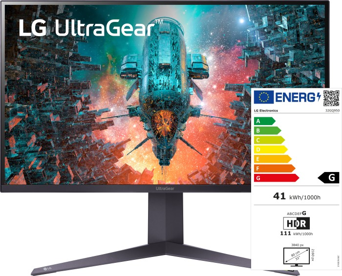 LG UltraGear 32GQ950-B, 31.5"