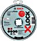 Bosch Professional X-LOCK Standard for Inox Trennscheibe 125x1.6mm, 10er-Pack (2608619364)