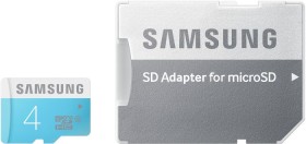 Samsung Standard R24 microSDHC 4GB Kit, Class 6