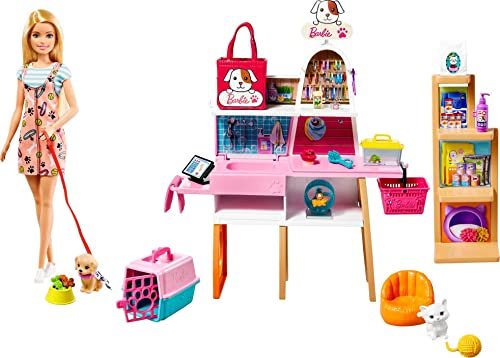 Mattel Barbie Haustier-Salon Spielset