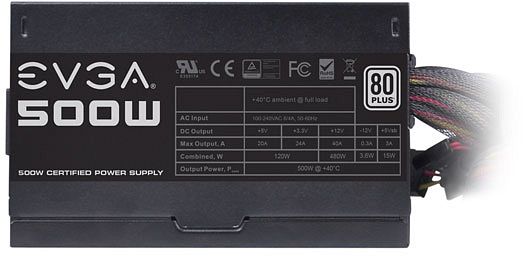 EVGA W1 500 500W ATX 2.3