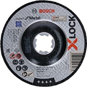 Bosch Professional X-LOCK Expert for Metal Gekröpfte Trennscheibe 125x2.5mm, 1er-Pack