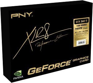 PNY Verto GeForce GTX 560 Ti, 1GB GDDR5, 2x DVI, mini HDMI