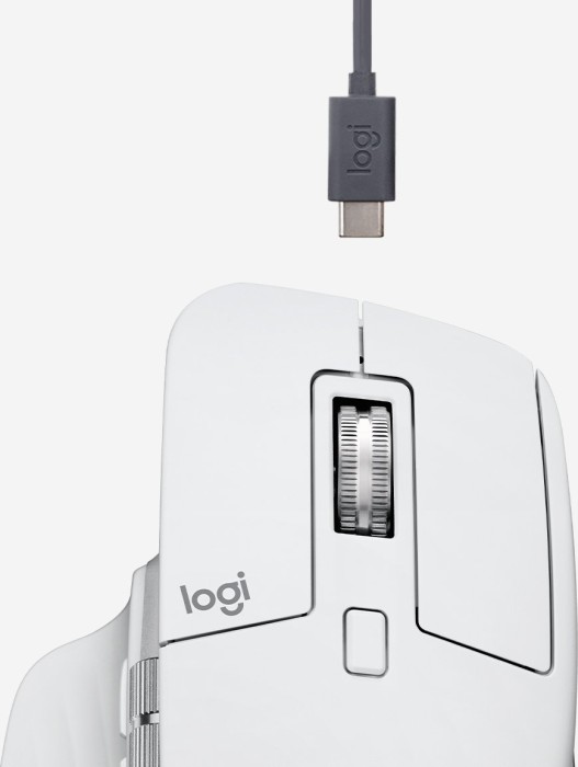 Logitech MX Master 3S Pale Grey, Logi Bolt, USB/Bluetooth