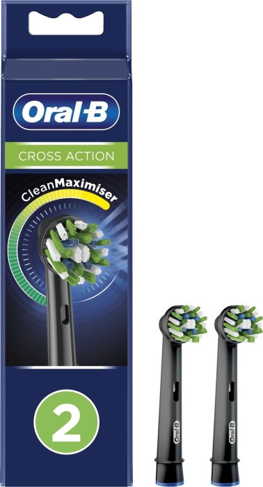 Oral-B Aufsteckbürsten CrossAction CleanMaximiser schwarz