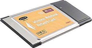 Belkin notebook adapter, 11Mbps, PC Card