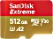 SanDisk Extreme R190/W130 microSDXC 512GB, UHS-I U3, A2, Class 10 (SDSQXAV-512G-GN6MN)