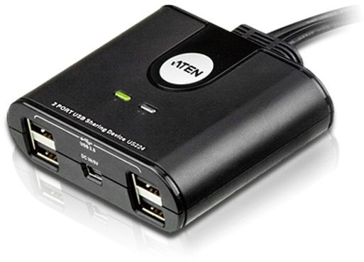 ATEN USB 2.0 Sharing Switch, 4-fach (US224)