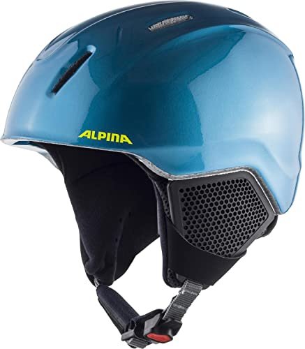 Alpina Carat LX Helm blau/neon/gelb (Junior)