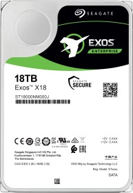 Seagate Exos X - X18 18TB, 512e/4Kn, SATA 6Gb/s (ST18000NM000J)