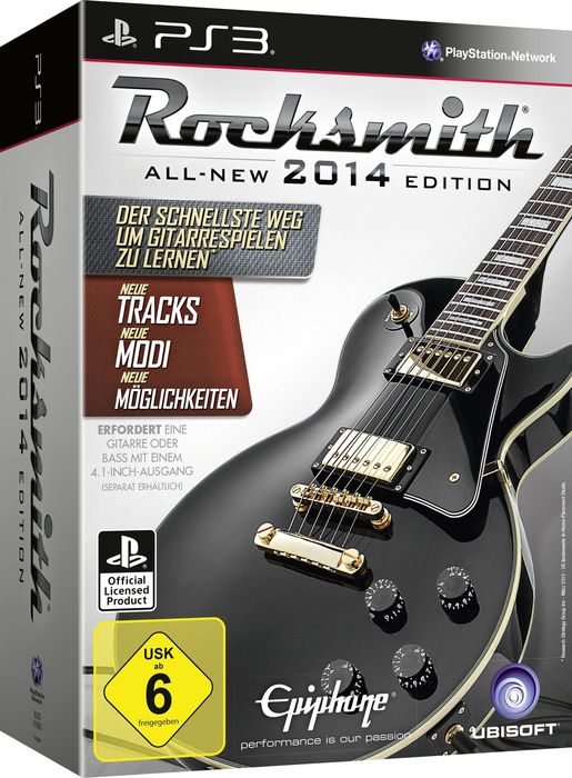 Rocksmith 2014 - Bundle inkl. Real Tone Kabel (PS3)