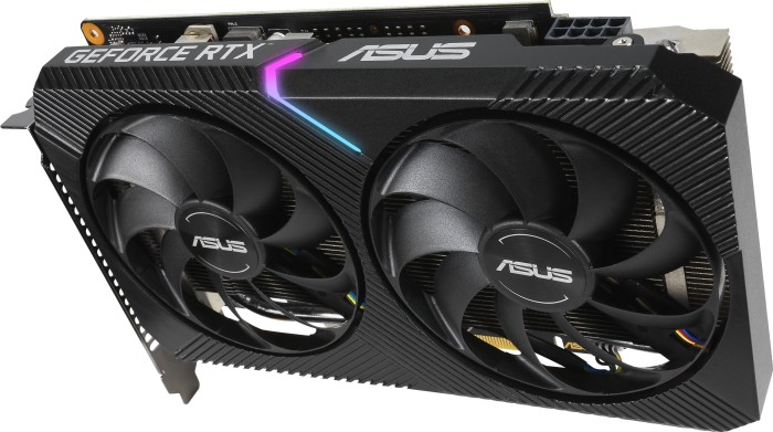 ASUS Dual GeForce RTX 2070 Mini OC, DUAL-RTX2070-O8G-MINI, 8GB GDDR6, DVI, HDMI, DP