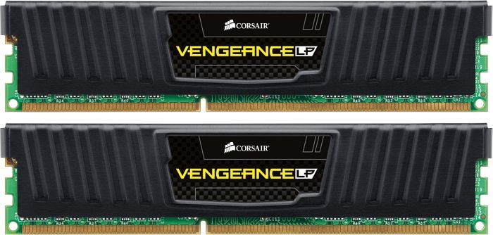 Corsair Vengeance LP czarny DIMM Kit 16GB, DDR3-1600, CL9-9-9-24