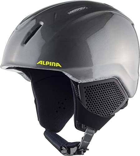 Alpina Carat LX Helm charcoal/neon (Junior)