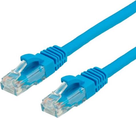 Value kabel patch, Cat6a, U/UTP, RJ-45/RJ-45, 2m, niebieski