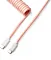 Keychron Coiled Aviator Cable, Tastaturkabel (Spiral-przewód materiałowy), 1.36m, różowy Vorschaubild