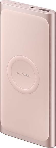 Samsung Wireless Battery Pack mit Schnellladefunktion pink