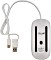 LMP MS-1657C Easy Mouse USB-C white/silver, USB Vorschaubild