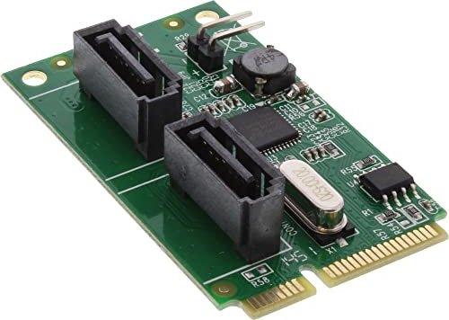 InLine karta interfejsu, 2x SATA 6Gb/s, PCIe mini Card
