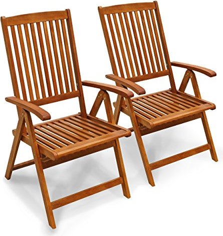 Indoba Sun Shine Krzesła ogrodowe zestaw, 2-częściowy