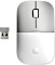HP Z3700 Wireless Mouse Ceramic White silber/weiß, USB Vorschaubild