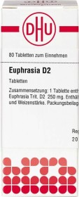 DHU Euphrasia D2 Tabletten, 80 Stück