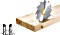 Festool Wood Rip Cut HW Kreissägeblatt 168x1.8x20mm 16Z, 1er-Pack (205763)