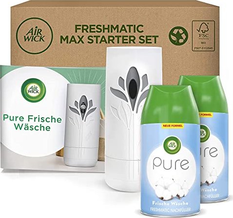 Air Wick Freshmatic Max Frische Wäsche Starter-Set