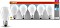 Osram Ledvance LED Base Classic A60 E27 7W/840, 5er-Pack (AC32393)