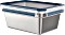 Emsa Clip&Close Stainless Steel rechteckig 6l Aufbewahrungsbehälter blau (N11506)