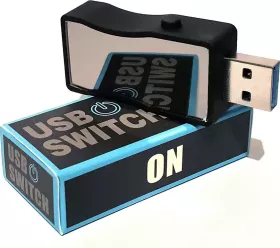 USB-A Adapter mit Schalter, USB 3.0 (verschiedene Markenbezeichnungen)