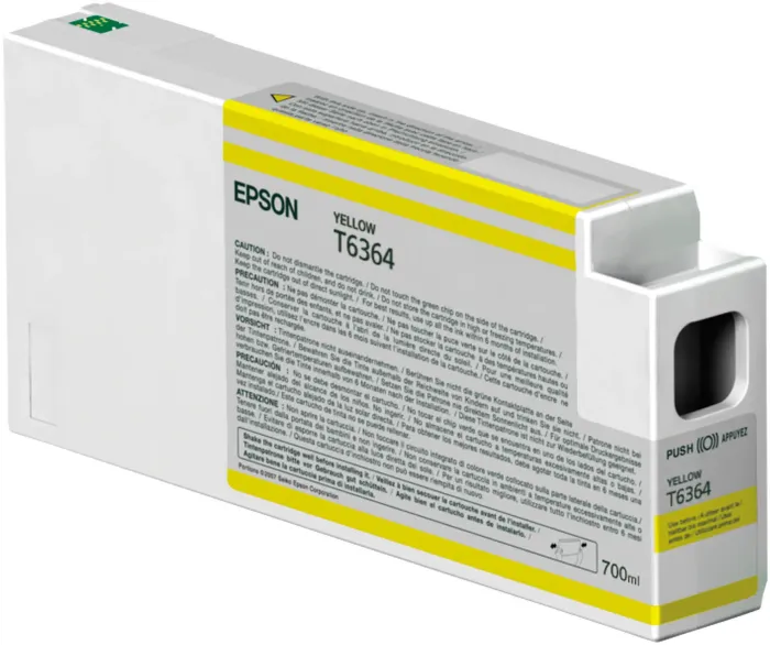 Epson tusz T636 UltraChrome HDR żółty