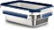 Emsa Clip&Close Stainless Steel rechteckig 0.5l Aufbewahrungsbehälter blau (N11503)