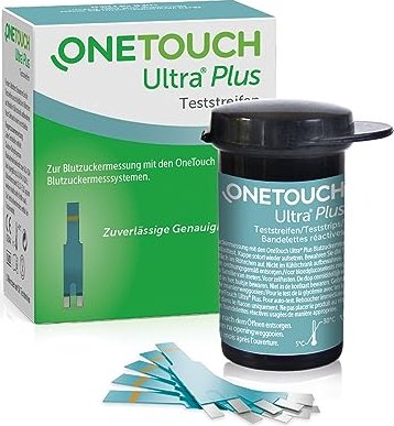OneTouch Ultra Plus Teststreifen, 50 Stück