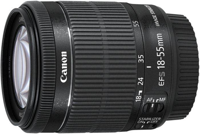 Canon EF-S 18-55mm 3.5-5.6 IS STM czarny