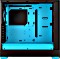 Fractal Design Pop Air RGB Cyan Core TG Clear Tint, szklane okno Vorschaubild