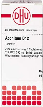 DHU Aconitum D12 Tabletten, 80 Stück
