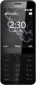 Nokia 230 Dual-SIM schwarz/silber