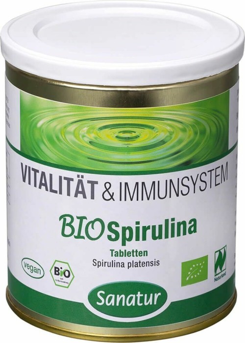 Sanatur Vitalität & Immunsystem Bio Spirulina Tabletten