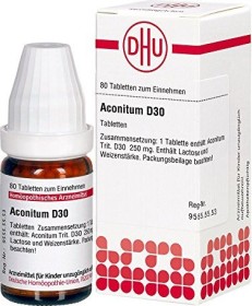 DHU Aconitum D30 Tabletten, 80 Stück