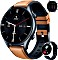 Weybon Herren-Smartwatch 1.32" braun