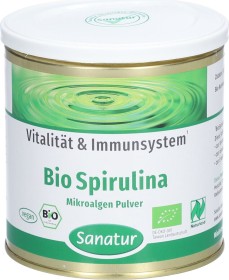 Sanatur Vitalität & Immunsystem Bio Spirulina Pulver, 400g