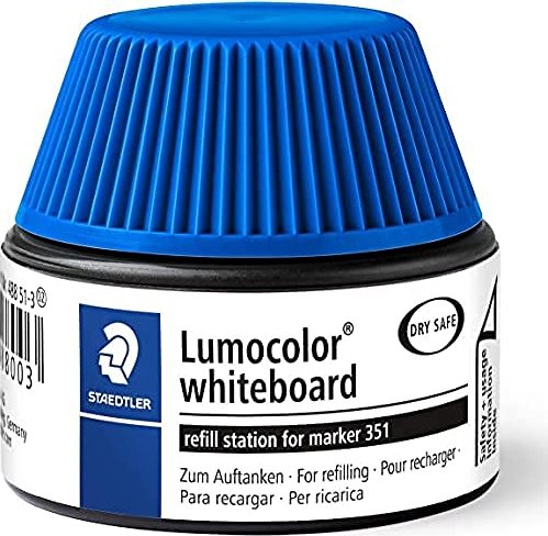 Staedtler Lumocolor 488 51 Whiteboardmarker Nachfüllstation blau