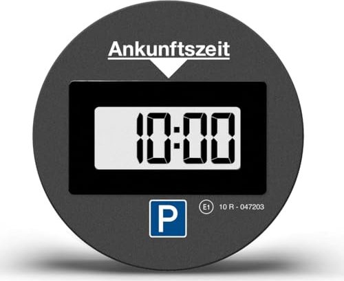 Needit Park Lite One elektroniczny zegar parkingowy czarny