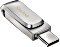 SanDisk Ultra Dual Drive Luxe silber 64GB, USB-A 3.0/USB-C 3.0 (SDDDC4-064G-G46 / SDDDC4-064G-A46)