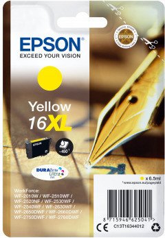 Epson tusz 16XL żółty