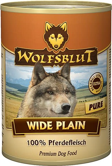 Wolfsblut Wide Plain, Pferd mit Süßkartoffeln, 2.37kg (6x 395g)