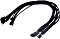 Akasa Flexa FP5 PWM splitter cable, 45cm (AK-CBFA03-45)