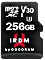 goodram M3AA IRDM MICROCARD R100/W70 microSDXC 256GB Kit, UHS-I U3, Class 10 (IR-M3AA-2560R12)