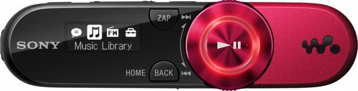 Sony NWZ-B162R 2GB czerwony
